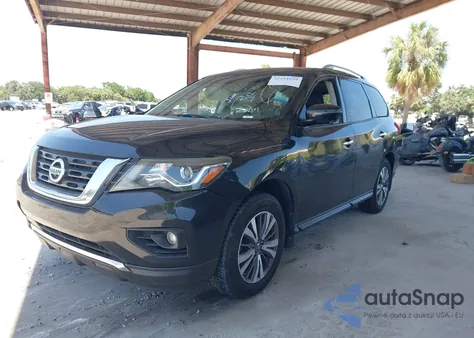2017 Nissan Pathfinder Sl from USA, damaged, VIN 5N1DR2MM0HC650422